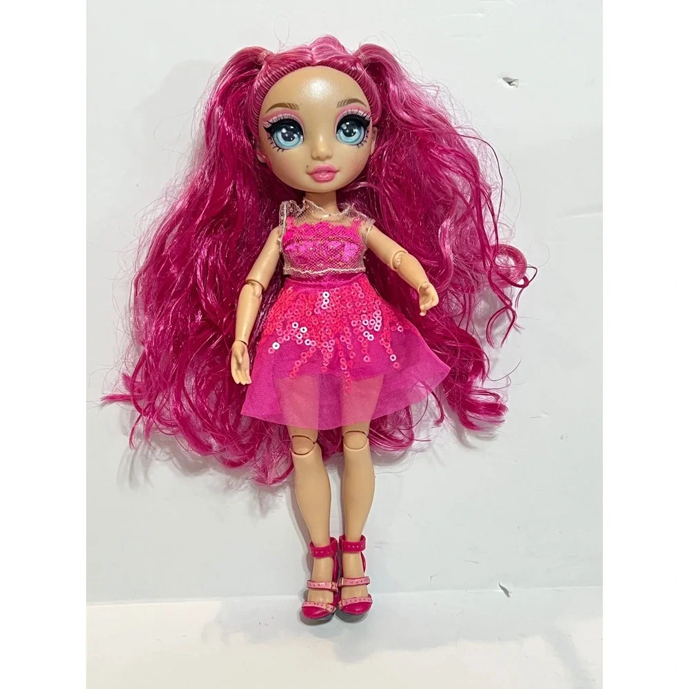 Rainbow High Stella Monroe Hot Pink Fashion Doll Sequin Tulle Dress MGA 2019
